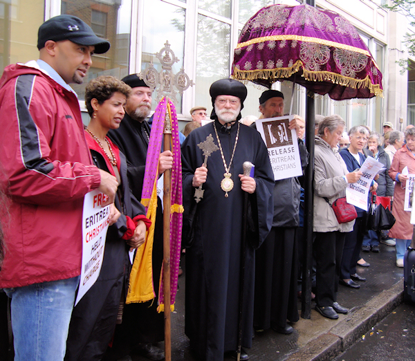 Prayer Vigil at Eritrean Embassy