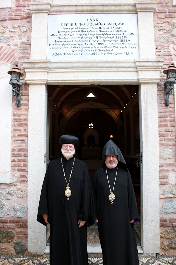Abba Seraphim visits Armenian Patriarchate in Istanbul