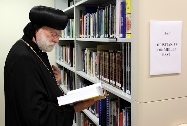 Metropolitan Abba Seraphim attends New Barnabas Fund Library Inaguration