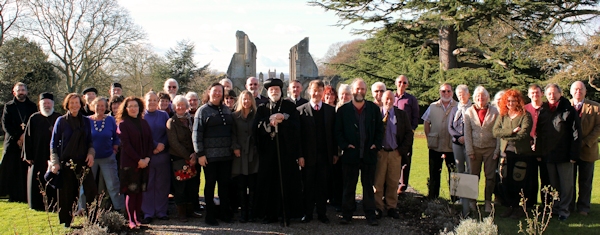 Metropolitan Abba Seraphim lead Seminar on Glastonbury Abbey to a great success
