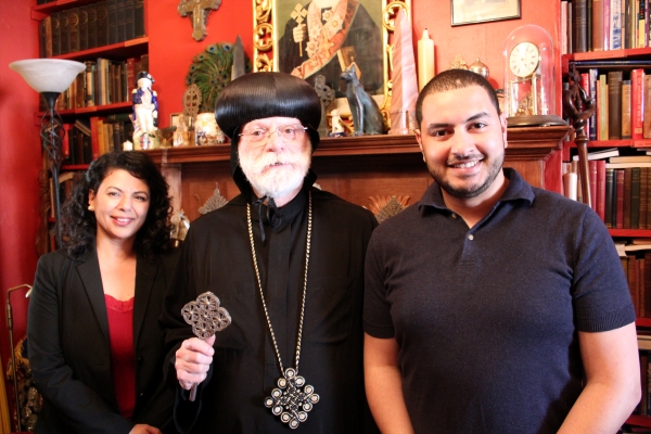 Metropolitan Abba Seraphim welcomes the Founder of Coptic Orphans
