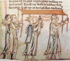 Henry III processes with the Holy Blood